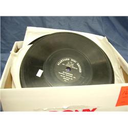 box of 78's records (14-2 sided 2-1sided)