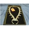 Image 1 : silver squash blossom necklace 28" long