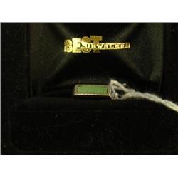 silver and turquoise ring