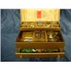 Image 1 : Gold Jewerly box with contents