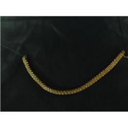 1/2 carat diamond tennis bracelet - sterling silve