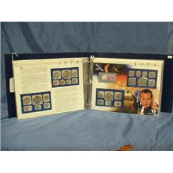 25 years of US Mint uncirculated coin sets
