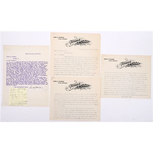 James D Hickman & Scott J Miller Letters  [165173]