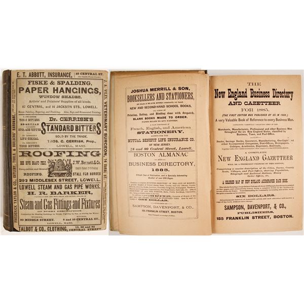 The Lowell Directory, 1885  [82822]