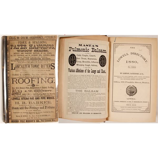 The Lowell Directory, 1880  [82823]