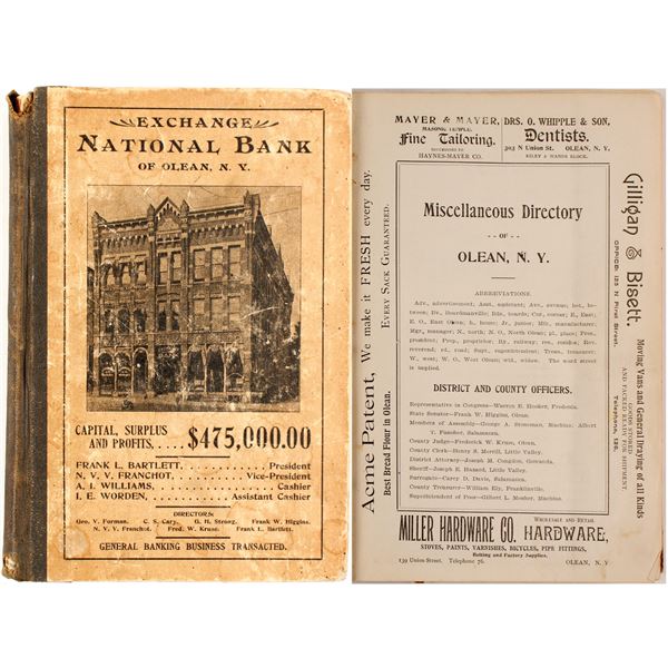 Olean [New York] Directory, 1899  [82949]