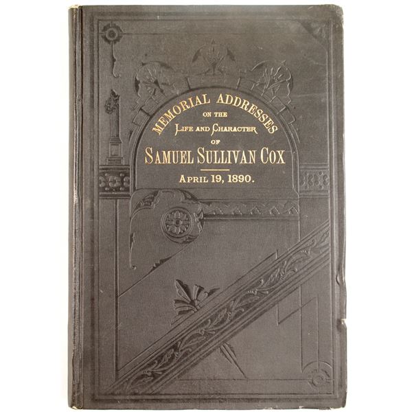 Book of Life & Character of Samuel Sullivan Cox  [63414]