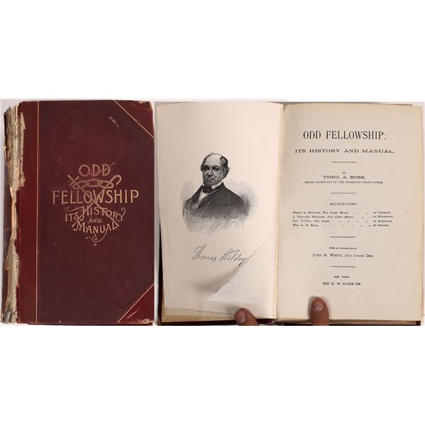 Odd Fellowship, History and Manual by Ross  [150260]