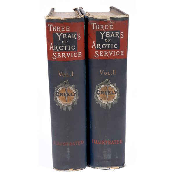 Three Years of Arctic Service Vols. 1 & 2 by Greely  [171759]