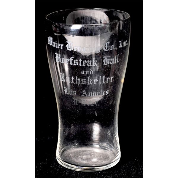 Maier Brewing Beer Glass  [170835]