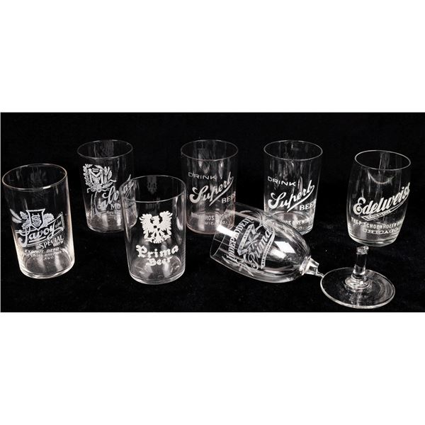 Chicago Beer Glass Collection, 7  [170902]