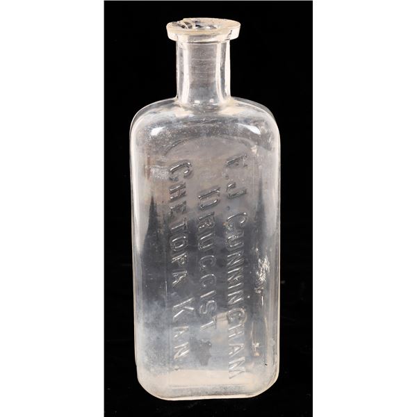 F J Cunningham Medicine Bottle  [165395]