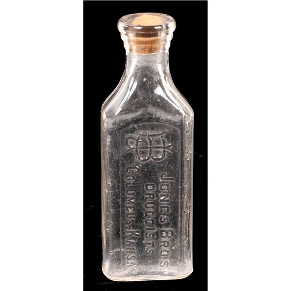 Jones Bros Druggist Medicine Bottle  [165397]