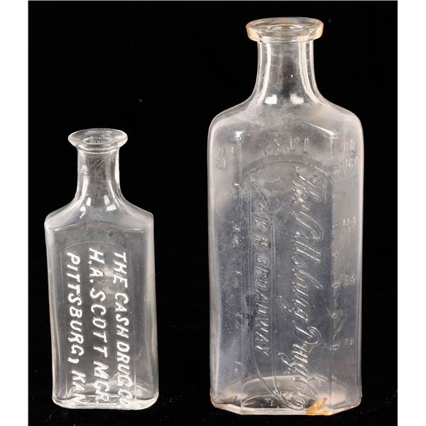 Pittsburg Medicine Bottles, 2  [165415]