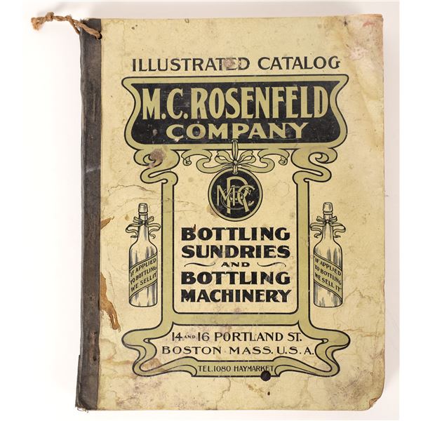 M C Rosenfeld Bottle Catalog. c. 1908  [171710]