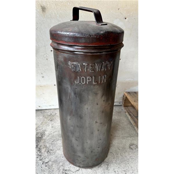 Gateway (Dairy) Joplin, (MO) 5 Gal Milk Tin  [172514]