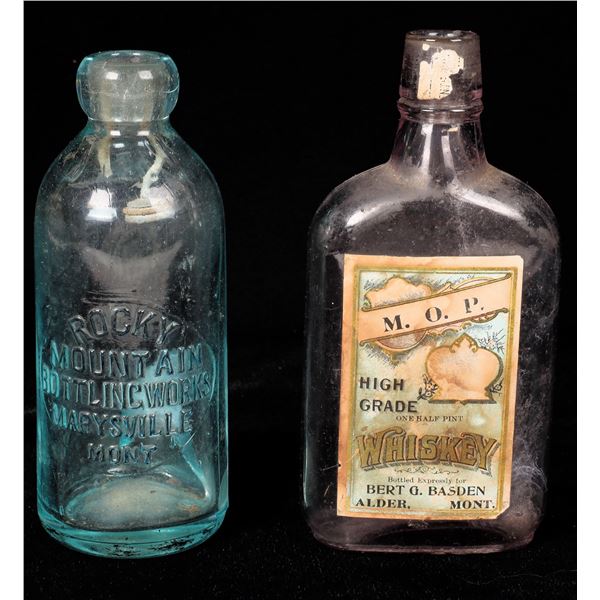 Soda and Whiskey Bottles, 2  [172870]