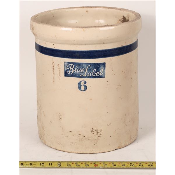 Blue Label Brand Crockery, 6 Gallon  [170744]