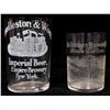 Image 1 : Pictorial Beer Glass Pair  [170839]