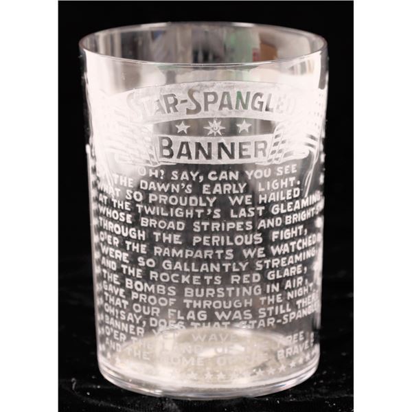 Star Spangled Banner Beer Glass  [166148]