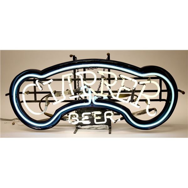 Neon Beer Sign: Clipper Beer  [171882]