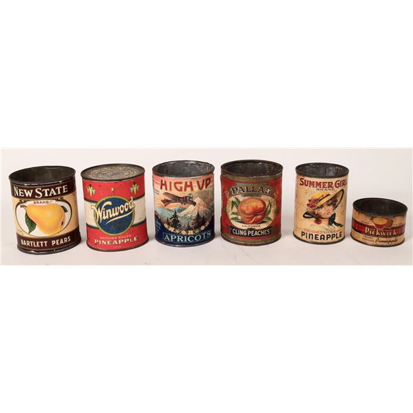 Fruit Tins, 6  [172334]