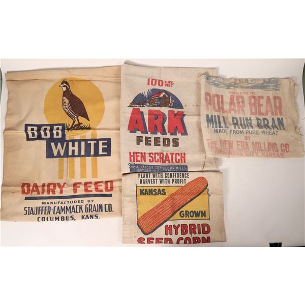 Kansas Feed Sacks (4)  [172694]