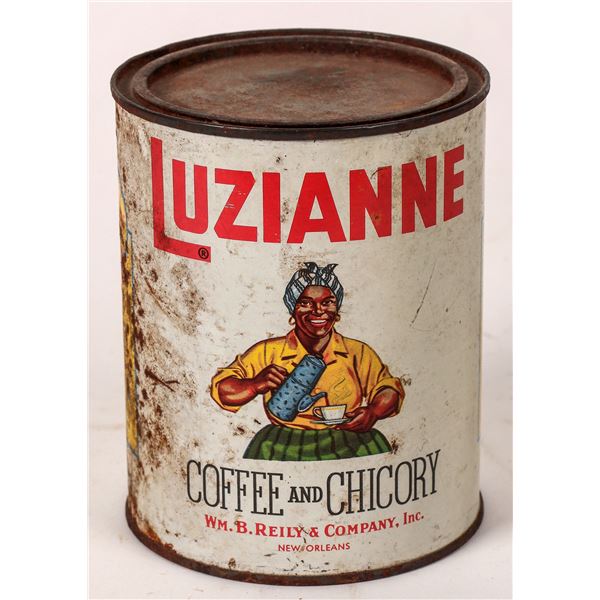 Luzianne Coffee and Chickory Tin, Scarce  [172445]