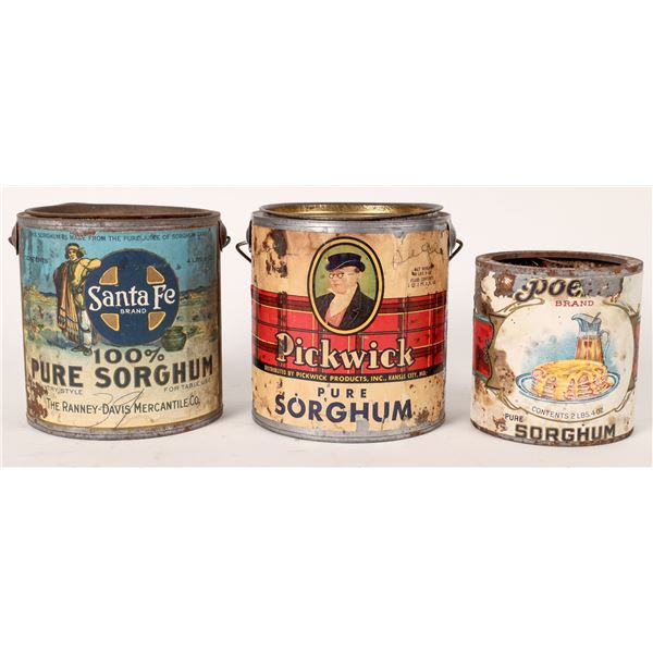 Sorghum Tins, Early 1900s (3)  [172502]