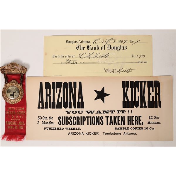 Arizona Ephemera Trio  [171719]