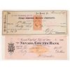 Image 1 : Nevada County Check with Imprinted Revenues  [171572]