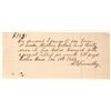 Image 1 : Promissory Note from S. B. Connelly to James H. Drake Burton House   [170319]