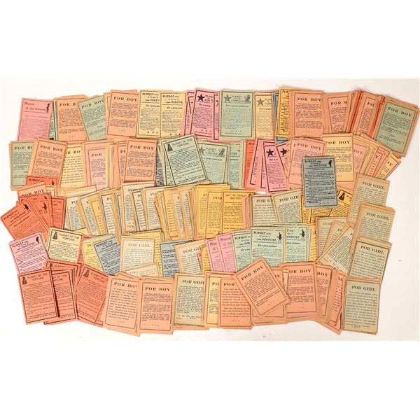 Boy or Girl Fortune Sheets  [171722]