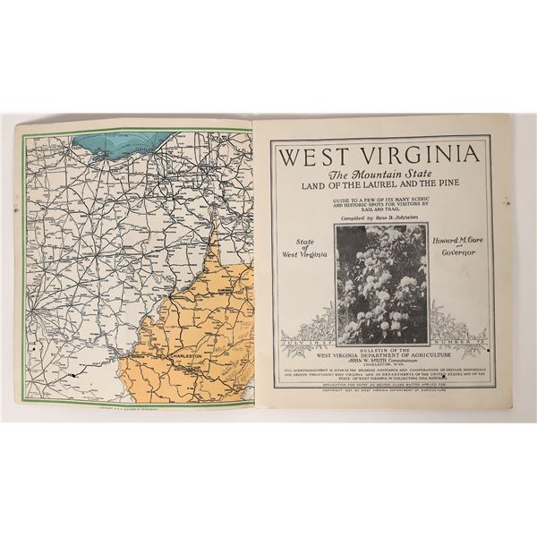 West Virginia by rail and trail Map and Photo Booklet  [172828]