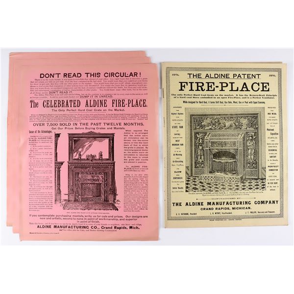 Aldine Fireplace Ephemera  [168109]