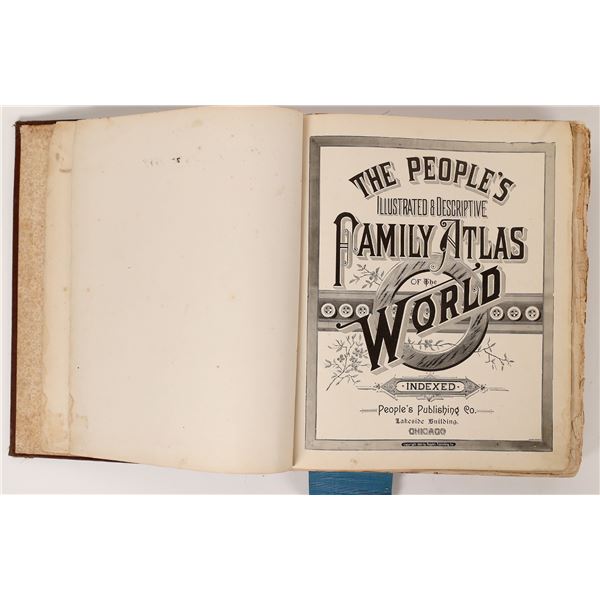 People's Family Atlas of the World, 1889  [171316]