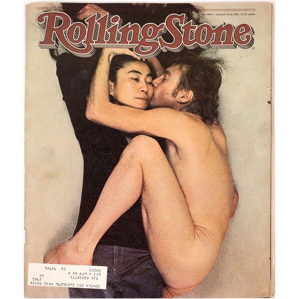 Naked John Lennon Cover Rolling Stone Issue  [145780]