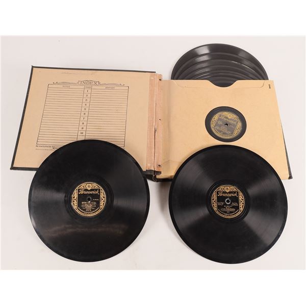 Brunswick 78 RPM Record set  [167699]