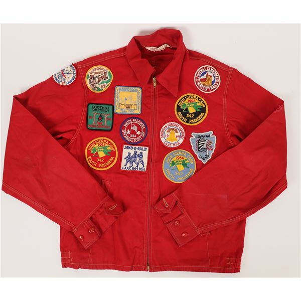 Boy Scout Windbreaker With Patches  [171790]