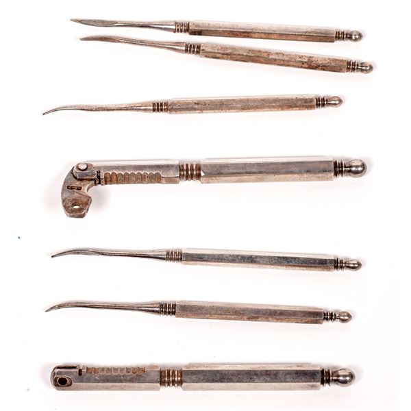 Antique Walnut Cracking Tools (7)  [163439]