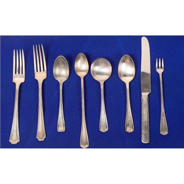 Mid West Hotel Flatware with Advertising, 8  [153001]