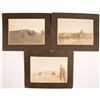 Image 1 : Three Mounted Photographs of Cowboys at Hot Sulphur Springs, Colorado  [169345]