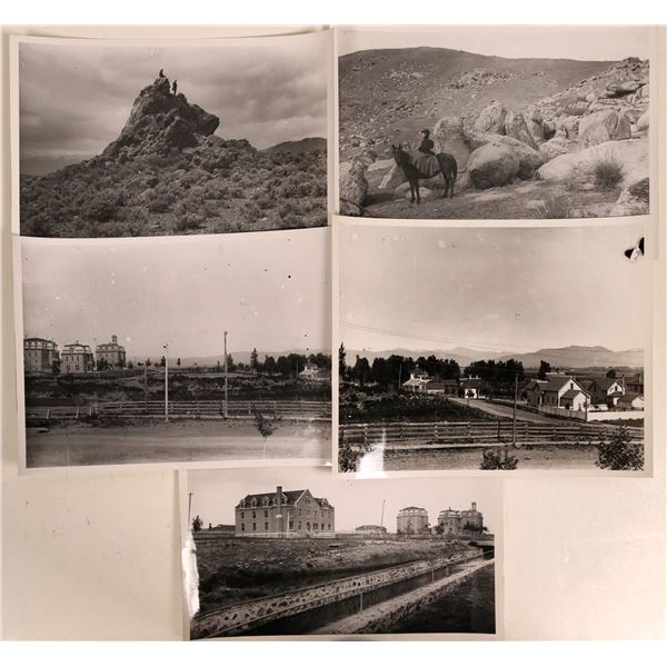 University of Nevada and Reno Black & White Reproduction Photographs (5)  [138165]