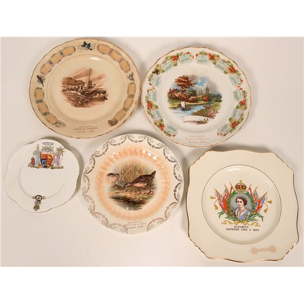 Canadian Souvenir Plates  [119546]