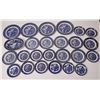Image 1 : Blue Willow Dishes (about 21 pieces)  [153271]