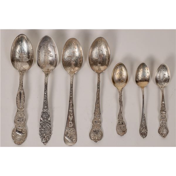 Souvenir Spoons of Northern California (7)  [171625]