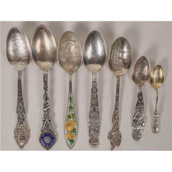 California Themed Souvenir Spoons (7)  [171623]