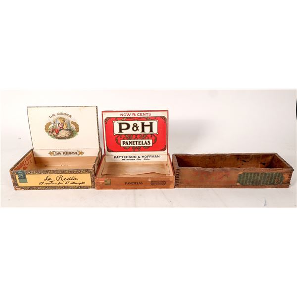 Wooden Cigar Boxes Made in Michigan  [172374]