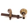 Image 2 : Antique Brass Doorknob & Brass Tool  [170390]