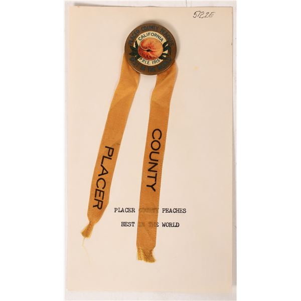 P.P.I.E. Placer County Peaches Award Ribbon  [172660]